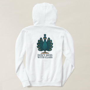 Fouten en bloemen hoodie