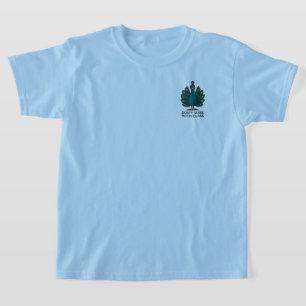 Fouten en bloemen t-shirt