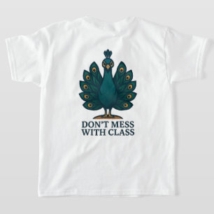 Fouten en bloemen t-shirt