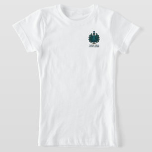 Fouten en bloemen t-shirt