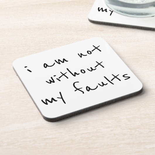 Fouten Hard Plastic Onderzetter (Linkerzijde)