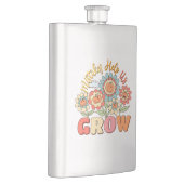 Fouten helpen ons groeien - speelse bloemen Motiva Flacon (Rechts)