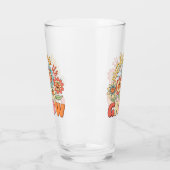 Fouten helpen ons groeien - speelse bloemen Motiva Glas (Links)