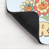 Fouten helpen ons groeien - speelse bloemen Motiva Muismat (Hoek)