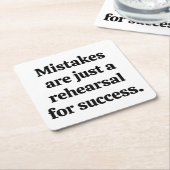 Fouten in Onderzetter papier (Schuin)