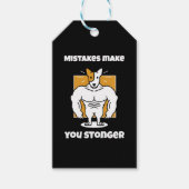 Fouten maken je sterker cadeaulabel (Voorkant)