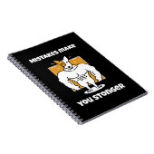 Fouten maken je sterker notitieboek (Rechterzijde)