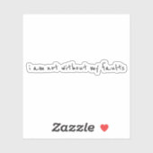 Fouten op maat gesneden vinylsticker sticker (Vel)