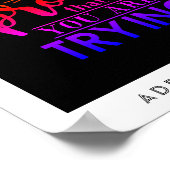 Fouten zijn bewijs dat je het probeert - Motiveren Poster (Hoek)