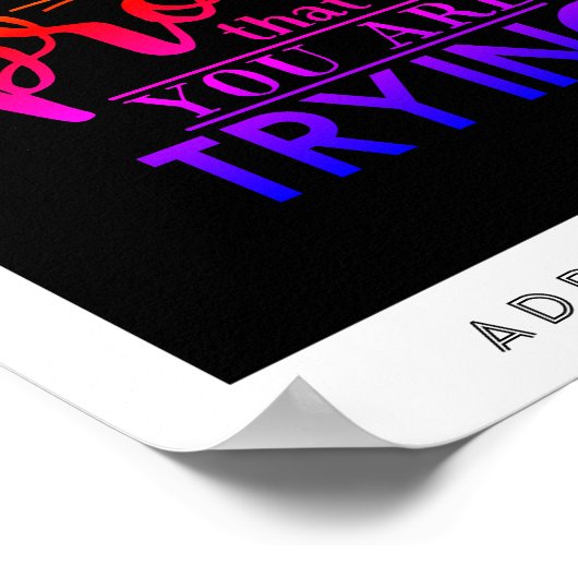 Fouten zijn bewijs dat je het probeert - Motiveren Poster (Hoek)