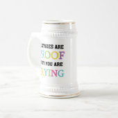 Fouten zijn een bewijs dat je probeert bierpul (Voorkant links)