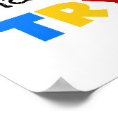 Fouten zijn een bewijs dat je probeert poster (Hoek)