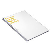 Fouten zijn mijn manier van leren notitieboek (Rechterzijde)