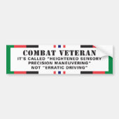 Foutieve Afghaanse chauffeur Bumpersticker (Voorkant)