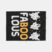 Foutous Ghosts Funny Scary Spooky Halloween Wome Fleece Deken (Voorkant (Horizontaal))