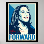 Foward Kamala Portrait Poster (Voorkant)