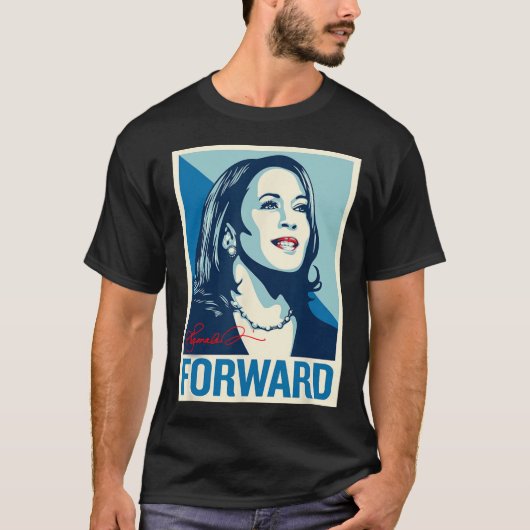 Foward Kamala Portrait T-shirt (Voorkant)