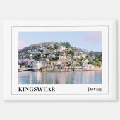 Fowey, Cornwall, Engeland, Groot-Brittannië, vakan Magneet (Voorkant)