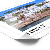 Fowey, Cornwall Foto Afdruk (Hoek)