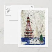 Fowey Rocks Briefkaart (Voorkant / Achterkant)