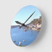 Fowey Wall Clock Ronde Klok (Hoek)