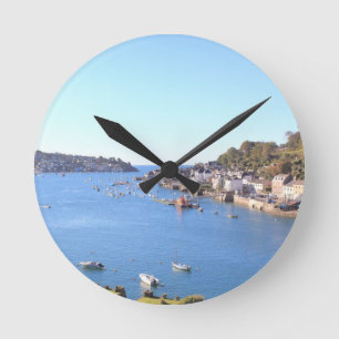 Fowey Wall Clock Ronde Klok