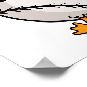 Fowl Ball Funny Sports Pun Poster (Hoek)