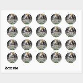 Fowl Language Oil Disaster Art Ronde Sticker (Vel)