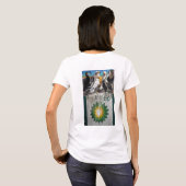 Fowl Language Oil Disaster Art T-shirt (Achterkant volledig)