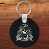 Fowl Mouth Duck Hunter Sleutelhanger (Voorkant)