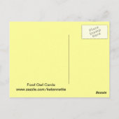 Fowl Owl-kaarten Briefkaart (Achterkant)