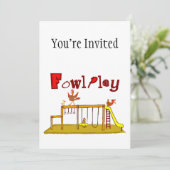 Fowl Play Kaart (Staand voorkant)