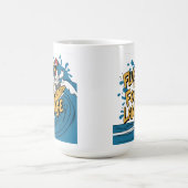 Fowl Surfers Gids voor Vloeiend in Vogeltaal Koffiemok (Center)