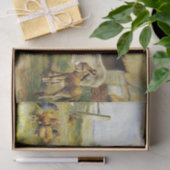 Fowl Talk van Herbert William Weekes Tissuepapier (Geschenk)