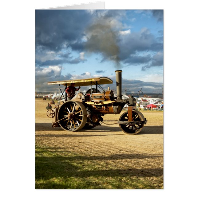 Fowler 8-ton Steam Road Roller (Voorkant)