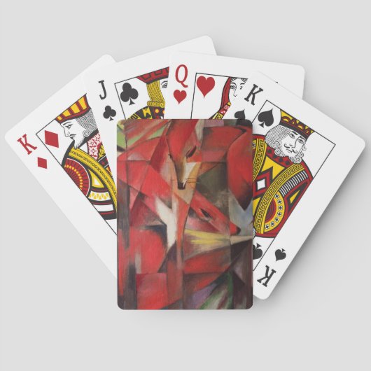 Fox, 1913 pokerkaarten (Achterkant)
