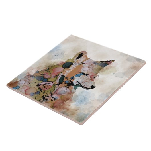 Fox 1 tegeltje (Zijkant)