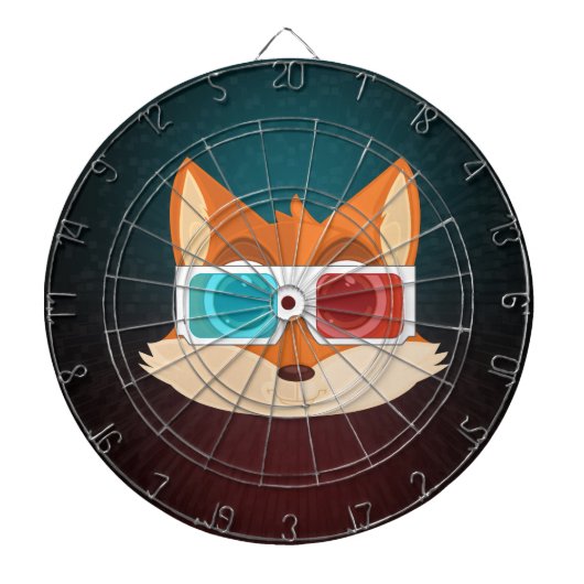 Fox - 3D Dartbord (Voorkant)
