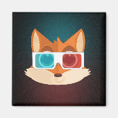 Fox - 3D Magneet (Voorkant)