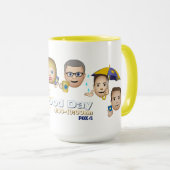 FOX 4 Goede Dag Emoji Koffie Mok (Voorkant rechts)