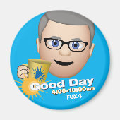 FOX 4 Good Day Emoji Tim Refkoelkast Magnet (Voorkant)
