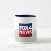 FOX 4 Nieuws Koffie Mok (Midden)
