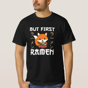 Fox aangedreven door Ramen Cute Kawaii Foxes T-shirt