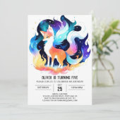 Fox Adventures in Natuur Kaart (Staand voorkant)