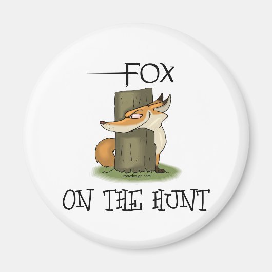 Fox Afbeelding Magneet (Voorkant)