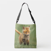 Fox afspeelbaar crossbody tas (Achterkant)