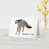 Fox Afstuderen-kaart Kaart (Gele Bloem)