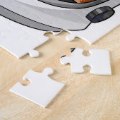 Fox als astronaut met Helmet Legpuzzel (Zijkant)