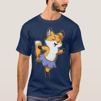 Fox als Ballerina bij Ballet met Skirt T-shirt