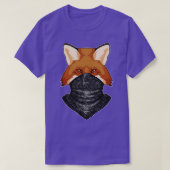 Fox als Bandit met Kerchief T-shirt (Design voorkant)